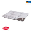COMFORT CUSHION SQUARE CLASSIC "SAMA"LIGHTGREY L X B X H: 100X85X12CM