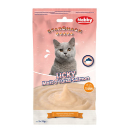 STARSNACK LICKY MALT & TUNA/SALMON 5 X 15 G