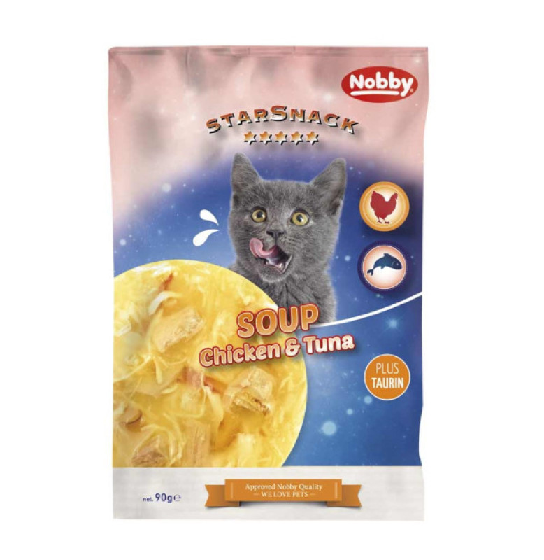 STARSNACK SOUP CHICKEN & TUNA 90G