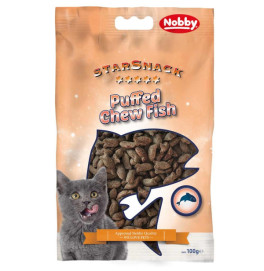 STARSNACK PUFFED CHEW FISH 100G STARSNACK PUFFED CHEW FISH 100G