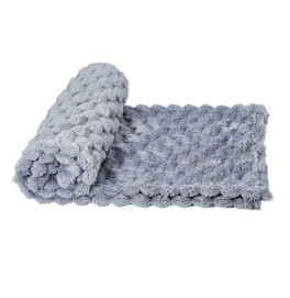 PLAID "DIAMOND" CLASSIC GREY L X W: 75 X 100 CM PLAID "DIAMOND" CLASSIC GREY L X W: 75 X 100 CM