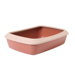CAT TOILETT NORDIC "IRIZ 50" CHAMPAGNER PINK 50 X 37 X 13.5 CM CAT TOILETT NORDIC "IRIZ 50" CHAMPAGNER PINK 50 X 37 X 13.5 CM