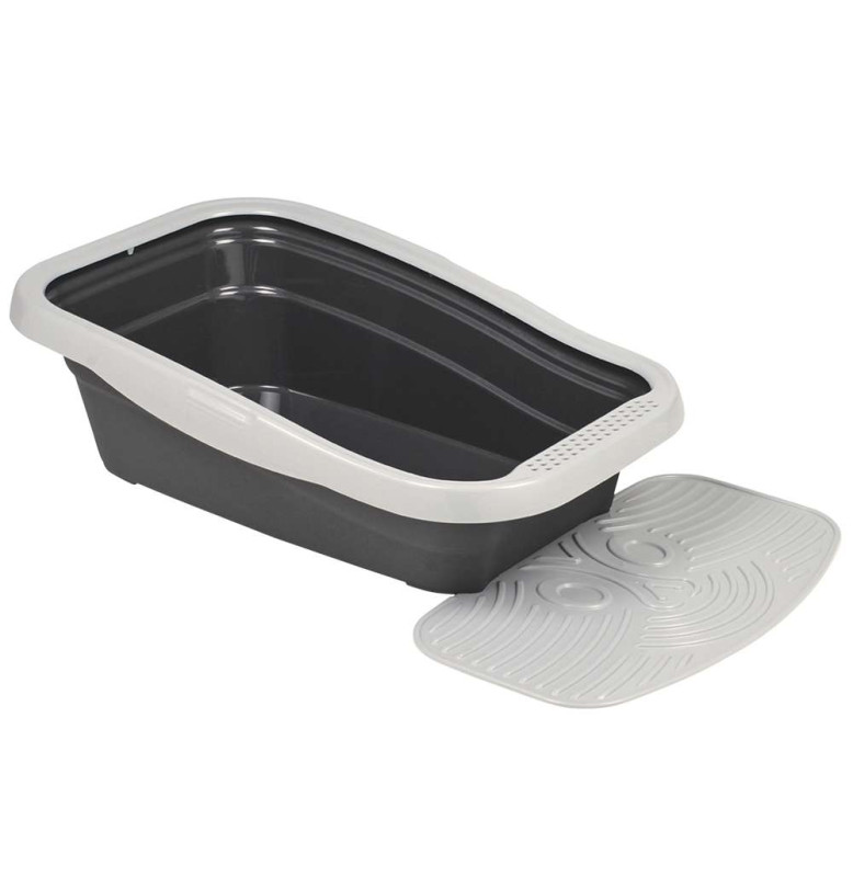 CAT TOILETT "NELLA KIT"BLUE/GREY 56 X 36,5 X 18 CM