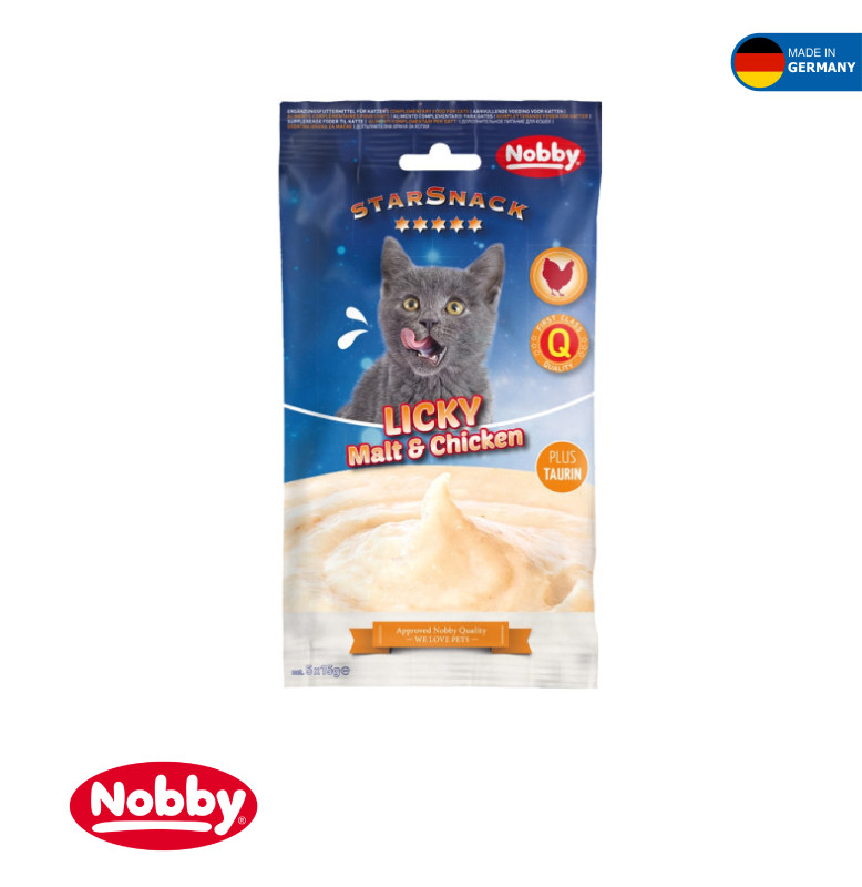 STARSNACK LICKY MALT & CHICKEN 5X15G