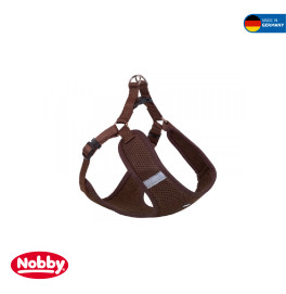 HARNESS "MESH REFLECT" RED W: 10MM; L: 28-33CM + 32 CM