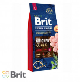 Brit Premium By Nature Adult L 15KG