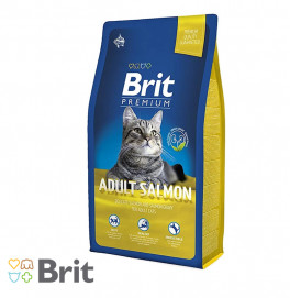 Brit Premium Cat Adult Salmon 1,5KG