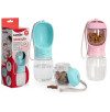 TRAVEL DRINKING BOTTLE WITH TREAT BAG - 330ML