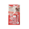 NURSING BOTTLE SET (150ML) + 3 TEATS OF DIFFERENT SIZES+1 10ML MEASURING SPOON