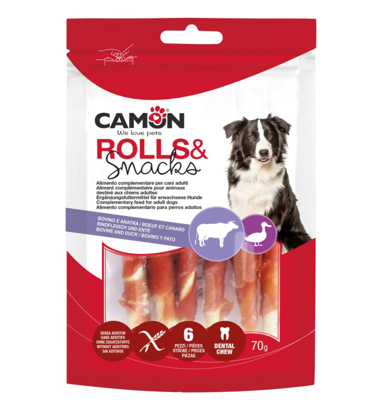 ROLLS WITH DUCK (6P)12CM-70G