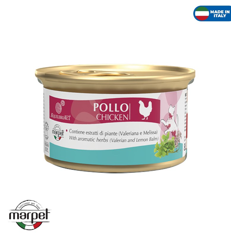 AEQUILIBRIAVET CAT POLLO - CHICKEN 85G