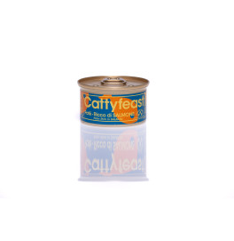 CATTYFEAST PATE REACH IN SALMON-STERILIZED- 85GR