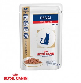 Royal Canin Renal With Beef Pouch 85GR