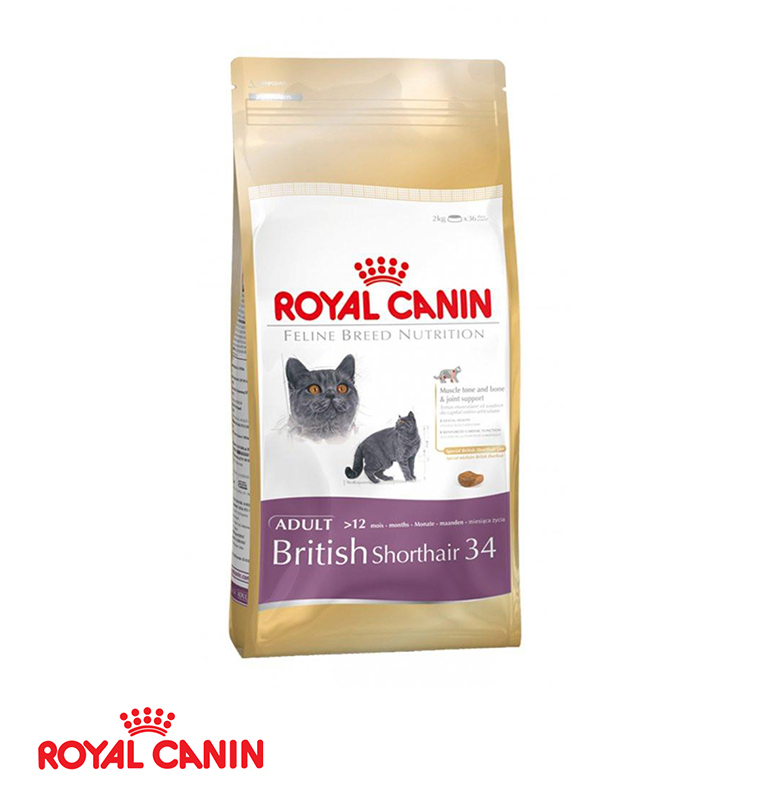 Royal Canin British Shorthair Cat 2KG Dry Food Royal Canin