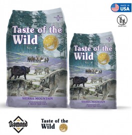 Taste Of The Wild Sierra Mountain Canine Formula With Roasted Lamb 2KG/12.2KG (25/15)