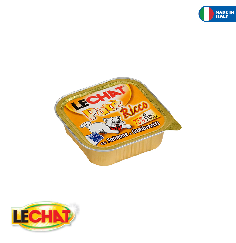 LeChat Paté Salmon & Shrimp 100g
