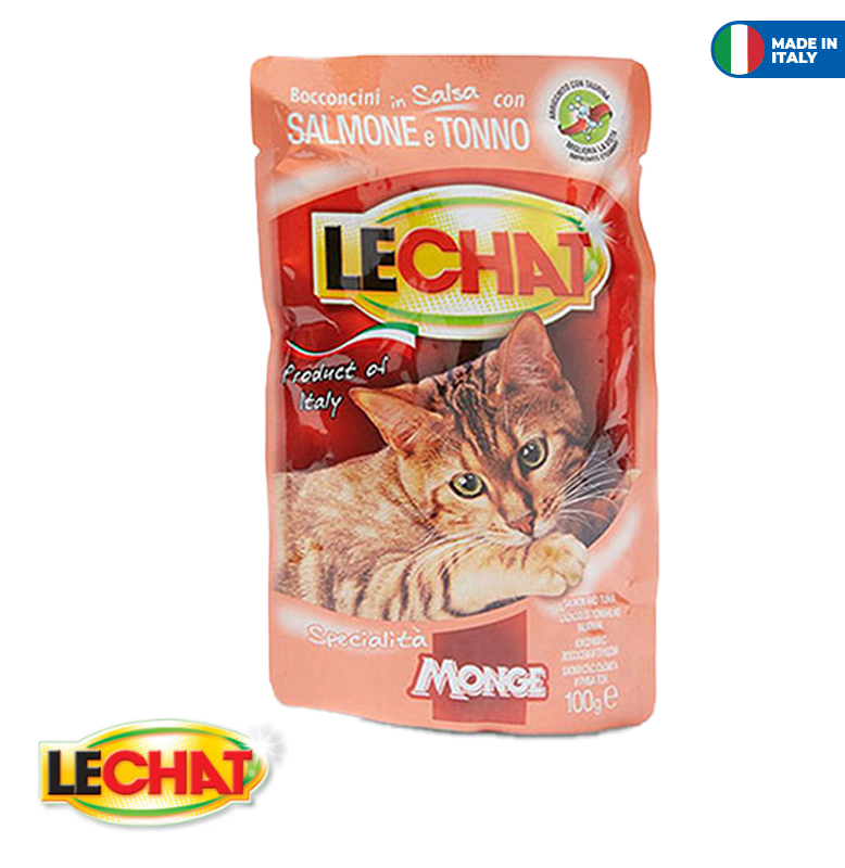 LeChat Pouche Salmon/Tuna 100g
