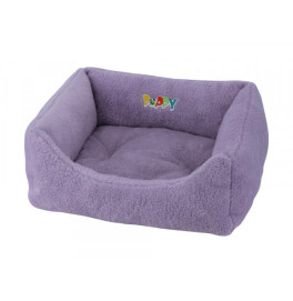 COMFORT BED SQUARE"PUPPY" LIGHT LILLAC 45X40X18CM