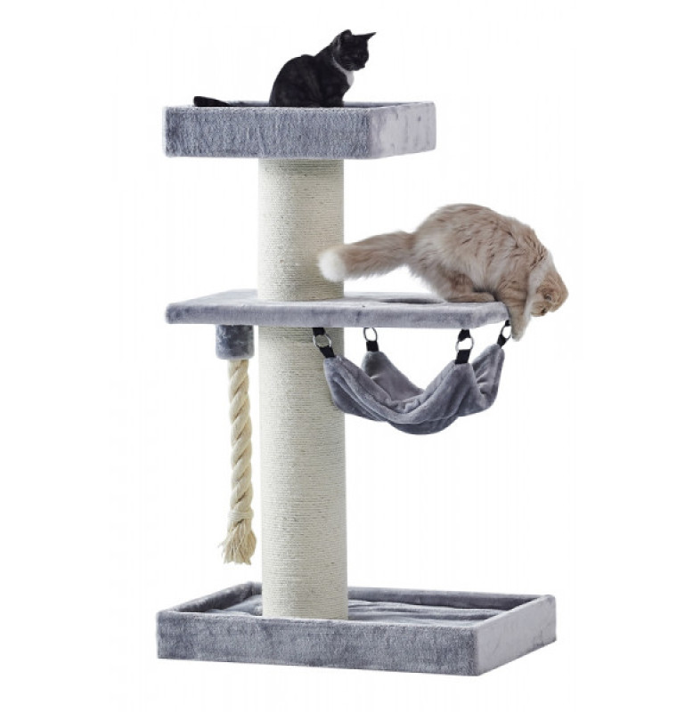 Cat-Scratcher Classic" SAMAR" Grey 80x50x130cm