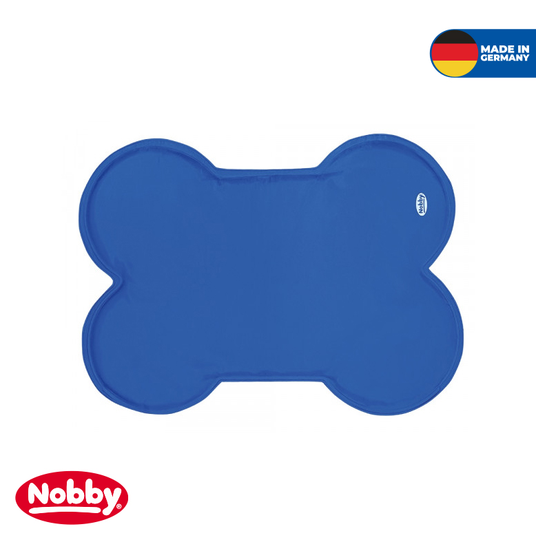 Cooling mat "Basic" Bone blue M: 60 x 45 cm