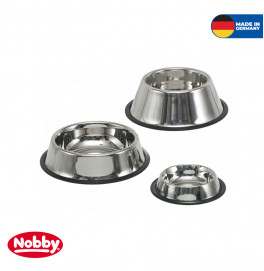 Stainless steel bowl, anti slip  21,0 cm 0,70 ltr