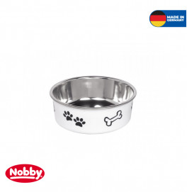 Stainless steel bowl, anti slip  19,0 cm 0,45 ltr