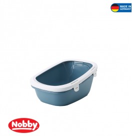 Cat Toilett Simba stoneblue-white 64 x 46 x 31 cm