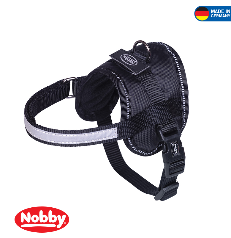 Harness SEGURO black waist: 82-110 cm; W: 40 mm