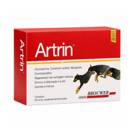 ARTRIN-GLUCOSAMINE BROUWER 30CPS. ARTRIN-GLUCOSAMINE BROUWER 30CPS.