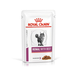 Royal Canin Renal With Beef Pouch 85GR