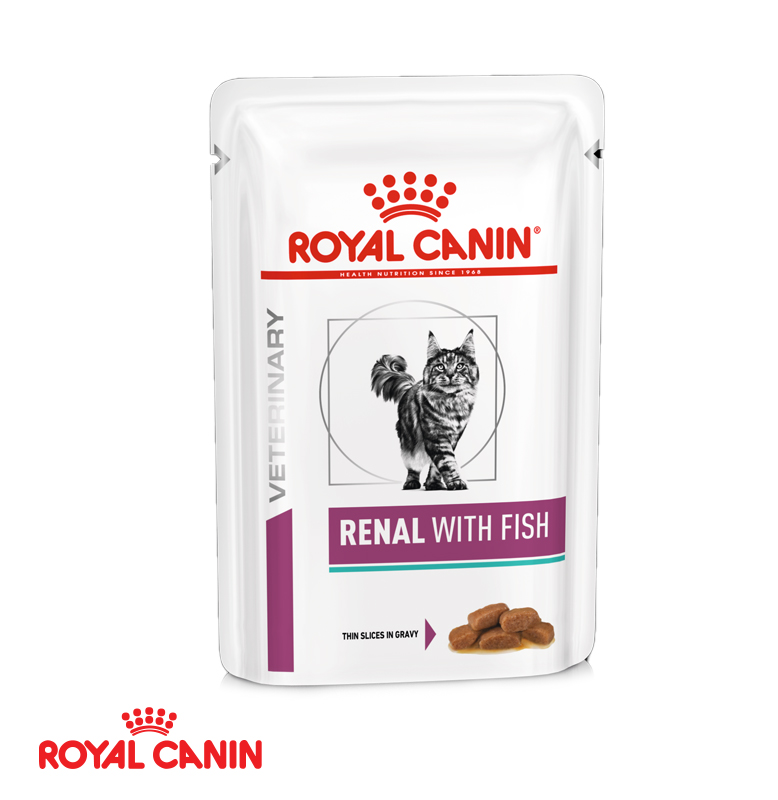 Royal Canin Renal With Fish Pouch 85gr