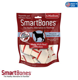 SMART BONES CHICKEN MEDIUM 4 PIECES SMART BONES CHICKEN MEDIUM 4 PIECES