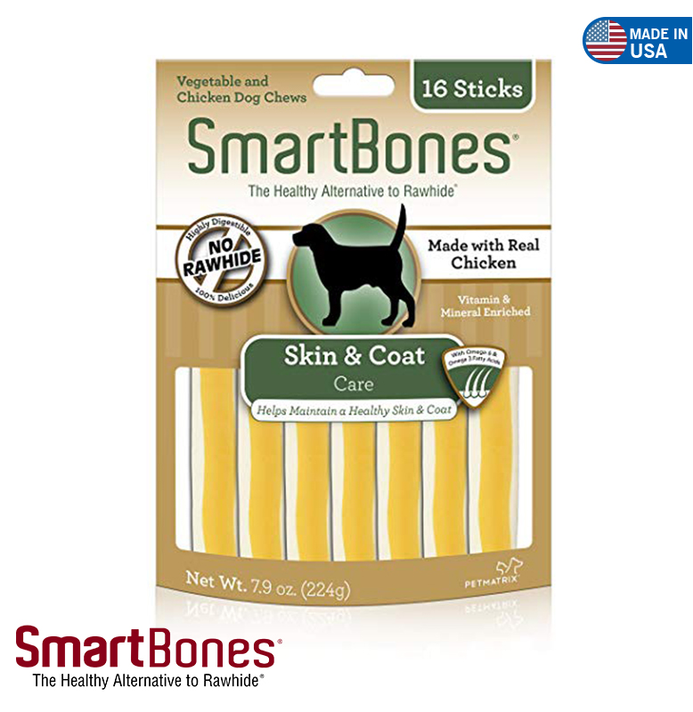 SMART BONES SKIN AND COAT 16 PIECES