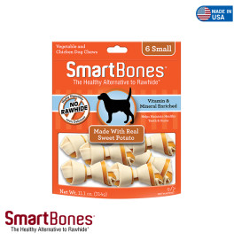 SMART BONES SWEET POTATO SMALL 6 PIECES SMART BONES SWEET POTATO SMALL 6 PIECES