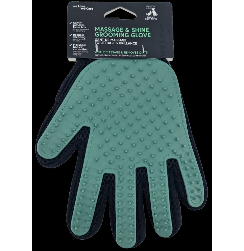 MASSSAGE & SHINE GROOMING GLOVE -25.1*17*9.6CM