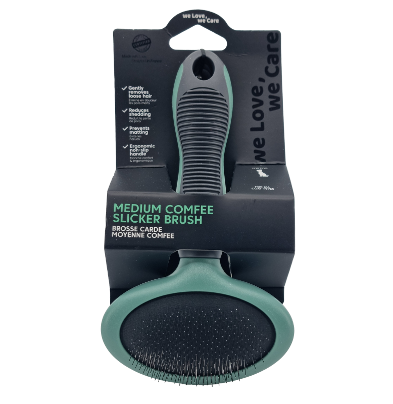 MEDIUM COMFEE SLICKER BRUSH- 19.8*10.5*4.1CM