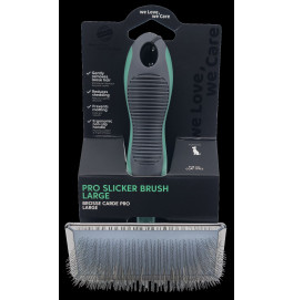 PRO SLICKER BRUSH- LARGE- 18.6*11.8*3.4CM 103G PRO SLICKER BRUSH- LARGE- 18.6*11.8*3.4CM 103G
