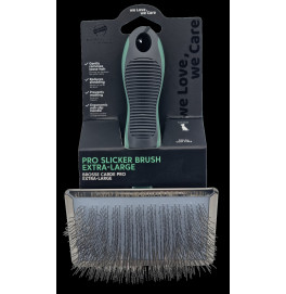 PRO SLICKER BRUSH- EXTRA LARGE- 20.2*12.1*4.6CM 103G PRO SLICKER BRUSH- EXTRA LARGE- 20.2*12.1*4.6CM 103G