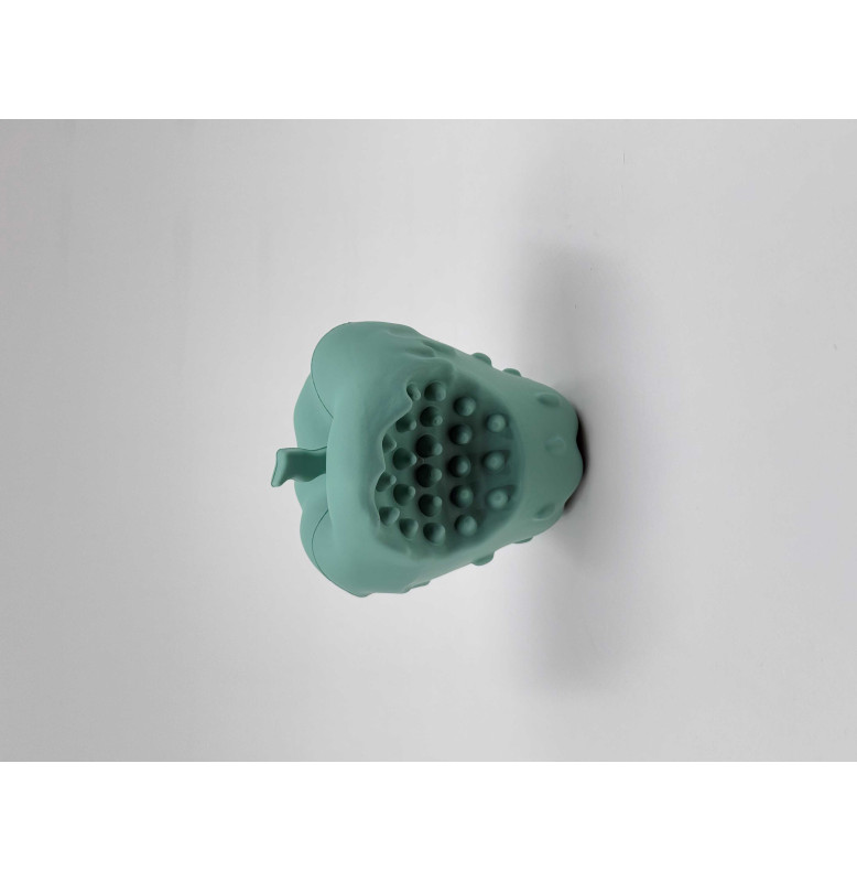 THE APPLE SQUEAKY & CHEW DOG TOY-82*82*97MM 224GR