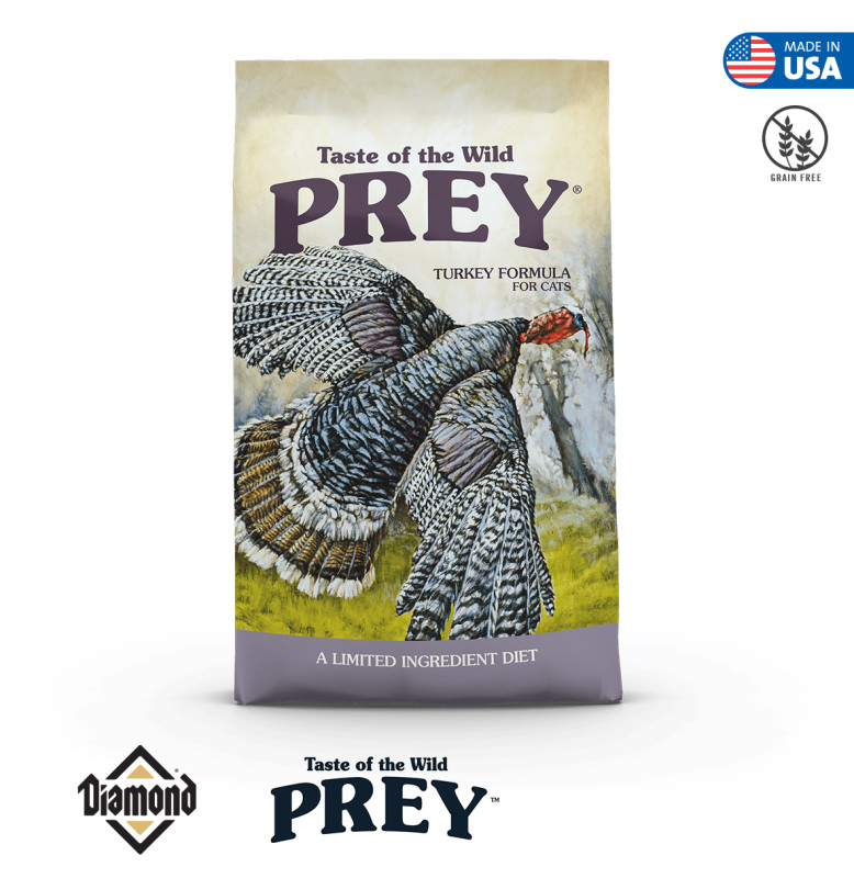 TASTE OF THE WILD PREY TURKEY CAT 2.72KG