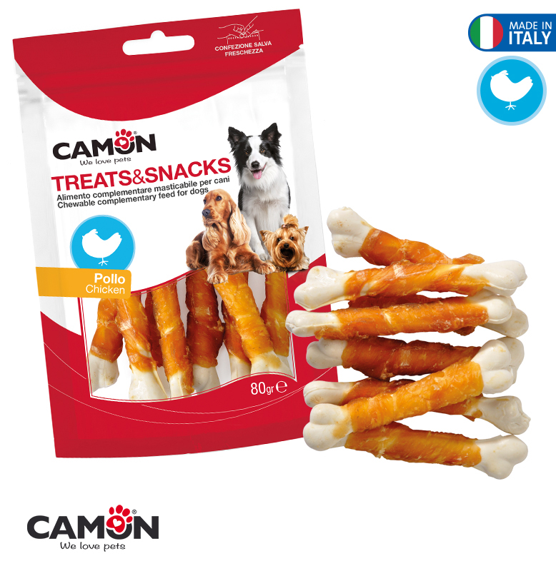 CHICKEN & BONES 80G