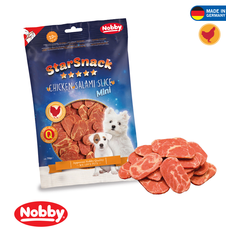 StarSnack MINI Chicken Salami Slice 70 g