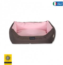 Petit Sofa BOSTON  Pink/Brown 