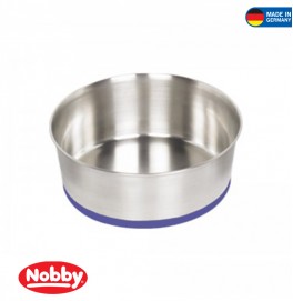 STAINLESS STEEL BOWL STRIPE ANTI SLIP 