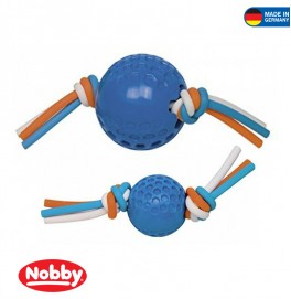  ball with silicon thread blue