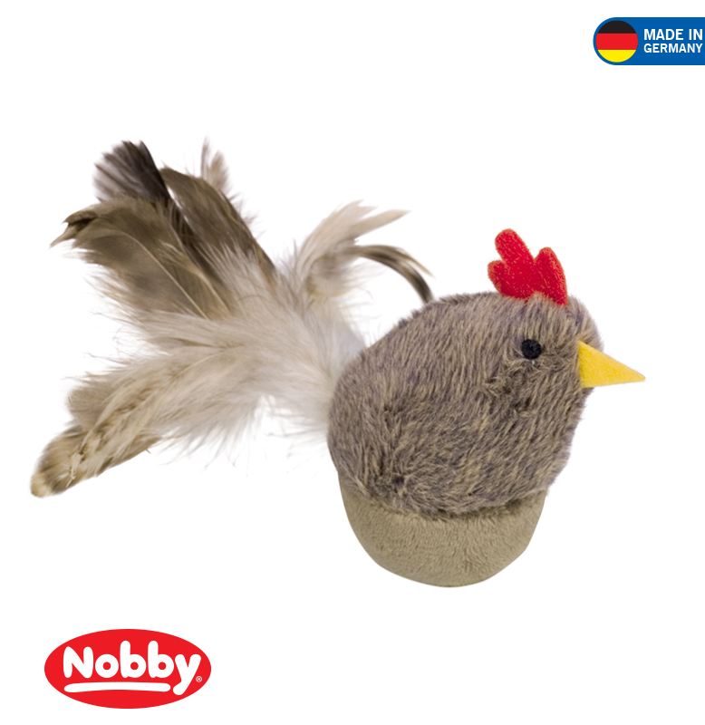 Nobby Plush Chicken with Catnip 