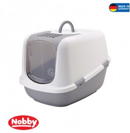CAT TOILET NESTOR JUMBO GREY 66.5*48.5*46.5CM