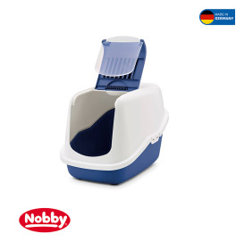 CAT TOILETT NORDIC "NESTOR" BLUE 56X39X38,5CM