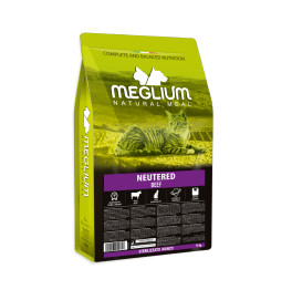 MEGLIUM CAT ADULT STERILIZED BEEF 1,5KG